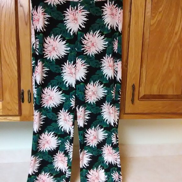 Karen Kane soft pants NWT tropics print size large L - new with tags - Picture 15 of 15